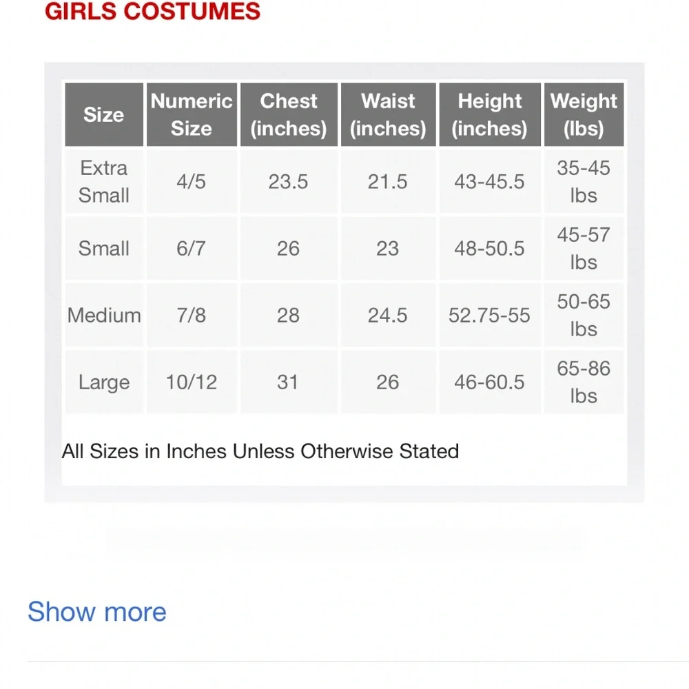 Girls Wednesday Adams Costume Size Small 6 NWT